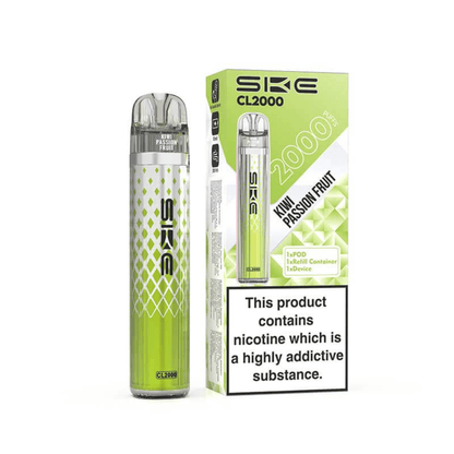 SKE CL2000 Prefilled Pod Kit Box of 10 - Vapewholesalesupplier