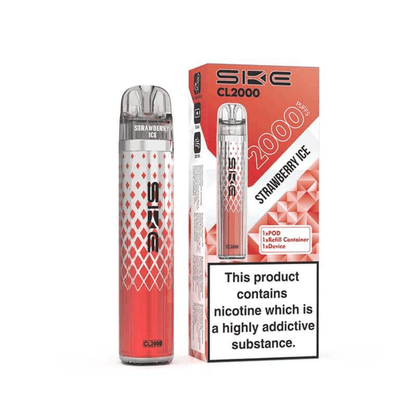 SKE CL2000 Prefilled Pod Kit Box of 10 - Vapewholesalesupplier