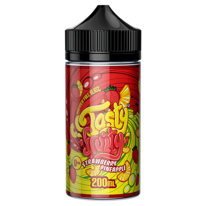 Tasty Fruity 200ml Shortfill-Strawberry Pineapple-vapeukwholesale
