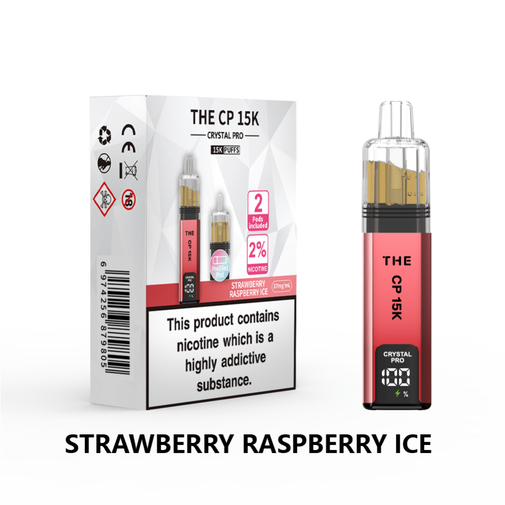 The CP 15K Prefilled Pod Kit by Crystal Pro Box of 5 - Vapewholesalesupplier