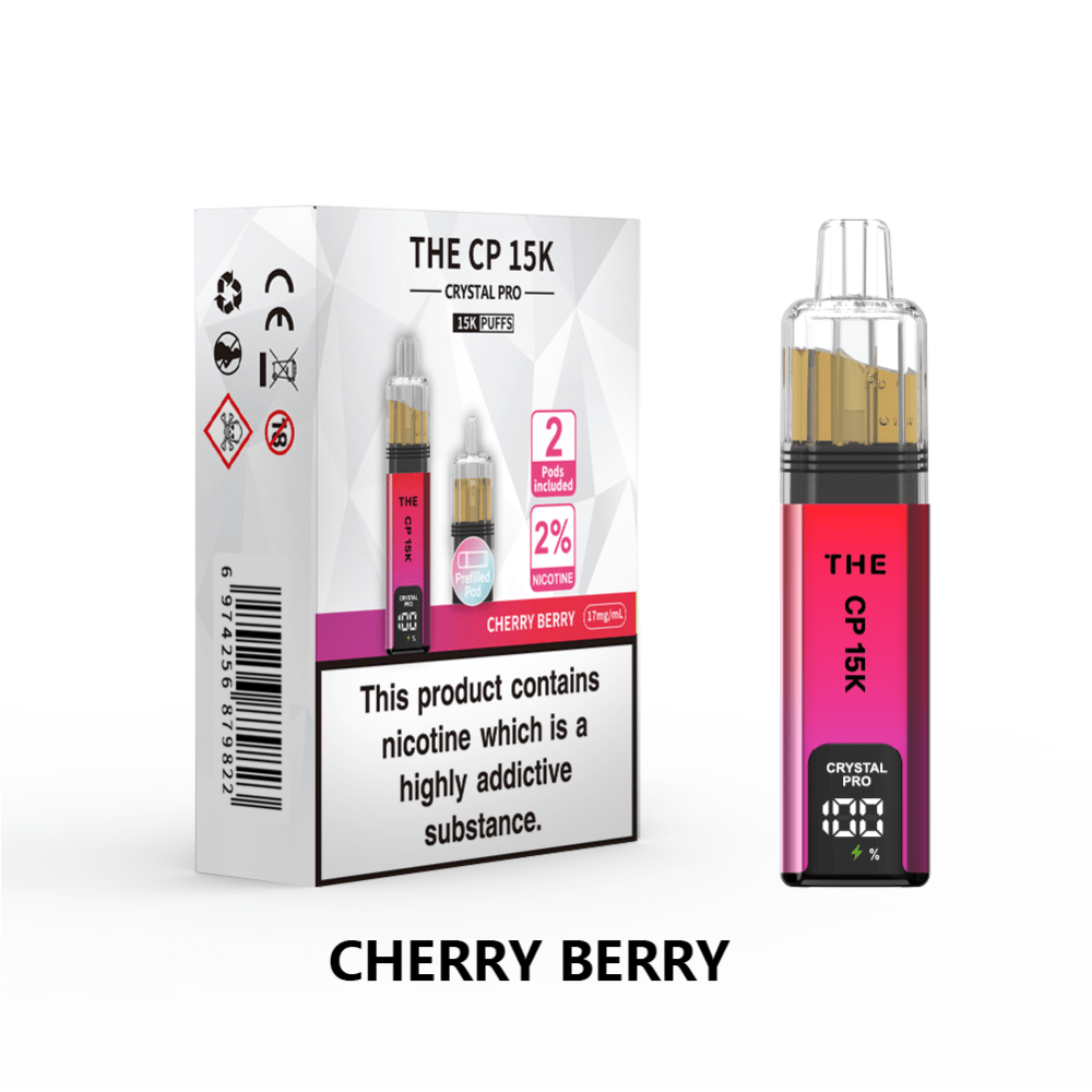 The CP 15K Prefilled Pod Kit by Crystal Pro Box of 5 - Vapewholesalesupplier