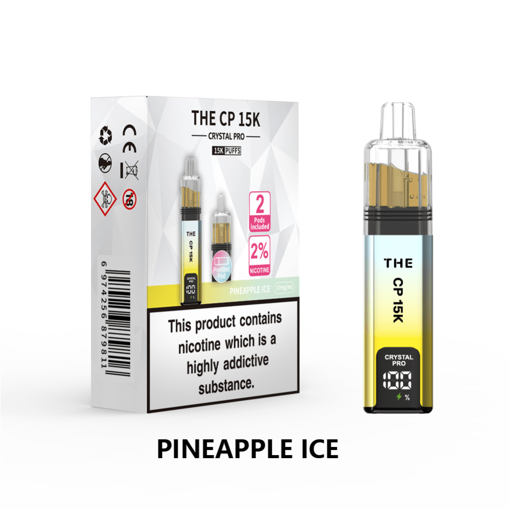 The CP 15K Prefilled Pod Kit by Crystal Pro Box of 5 - Vapewholesalesupplier