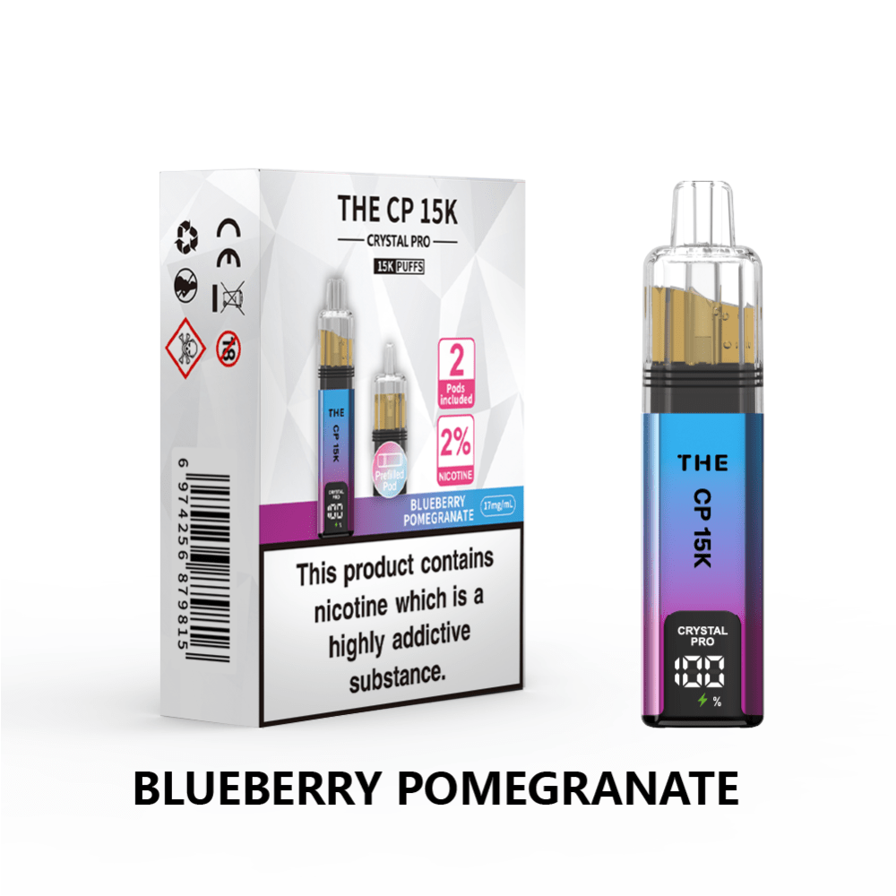 The CP 15K Prefilled Pod Kit by Crystal Pro Box of 5 - Vapewholesalesupplier