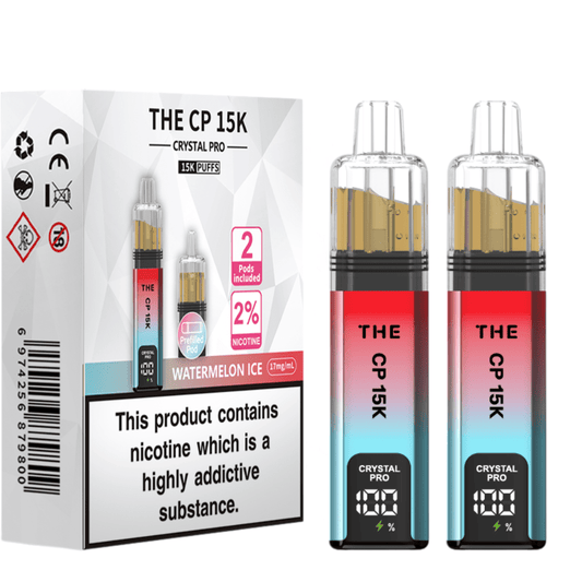 The CP 15K Prefilled Pod Kit by Crystal Pro Box of 5