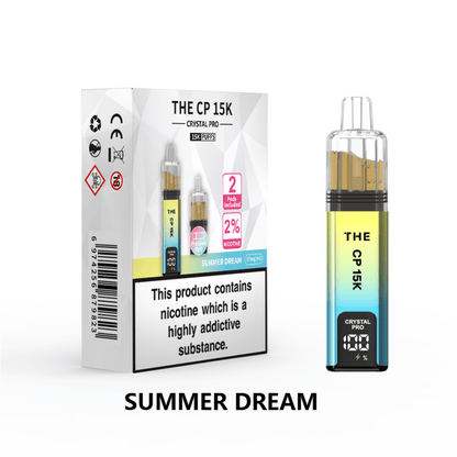 The CP 15K Prefilled Pod Kit by Crystal Pro Box of 5 - Vapewholesalesupplier