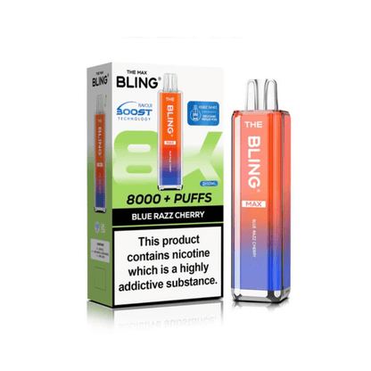 The Crystal Bling Max 8000 Prefilled Pod Kit | Box of 5