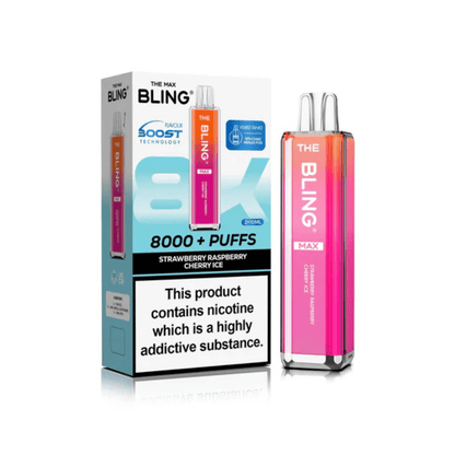 The Crystal Bling Max 8000 Prefilled Pod Kit | Box of 5 - Vapewholesalesupplier