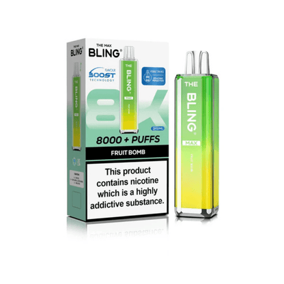 The Crystal Bling Max 8000 Prefilled Pod Kit | Box of 5 - Vapewholesalesupplier