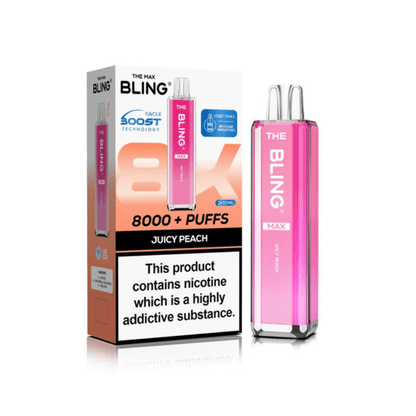 The Crystal Bling Max 8000 Prefilled Pod Kit | Box of 5 - Vapewholesalesupplier