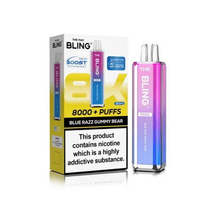 The Crystal Bling Max 8000 Prefilled Pod Kit | Box of 5 - Vapewholesalesupplier