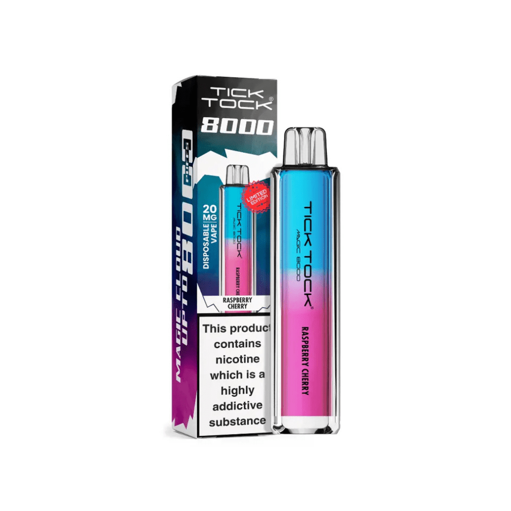 Tick Tock Magic 8000 Puffs Prefilled Pod Kit Box of 5 - Vapewholesalesupplier