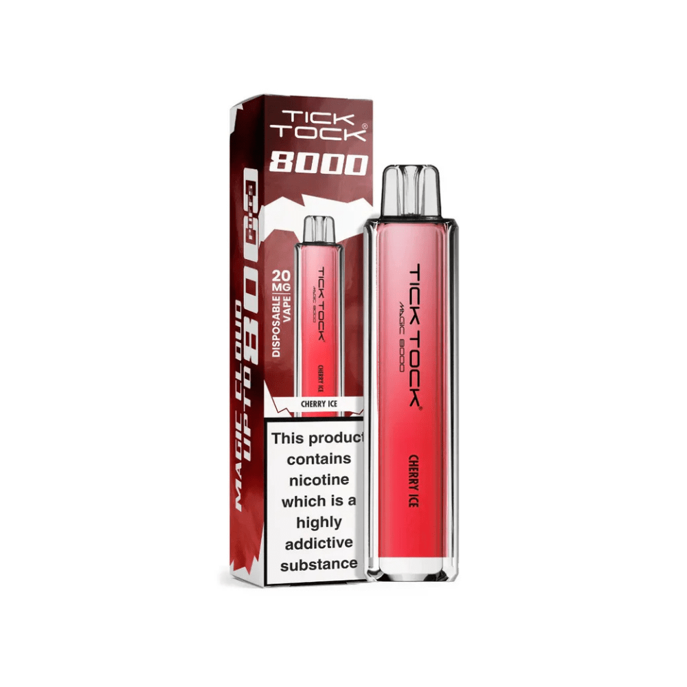 Tick Tock Magic 8000 Puffs Prefilled Pod Kit Box of 5 - Vapewholesalesupplier