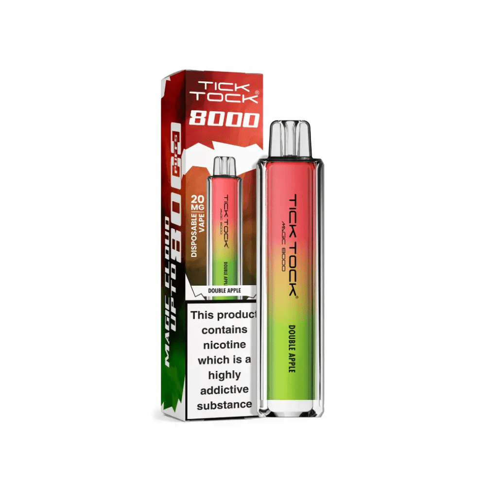 Tick Tock Magic 8000 Puffs Prefilled Pod Kit Box of 5 - Vapewholesalesupplier