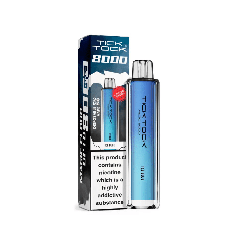 Tick Tock Magic 8000 Puffs Prefilled Pod Kit Box of 5 - Vapewholesalesupplier