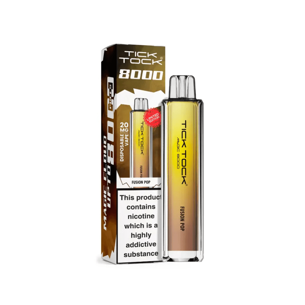 Tick Tock Magic 8000 Puffs Prefilled Pod Kit Box of 5 - Vapewholesalesupplier