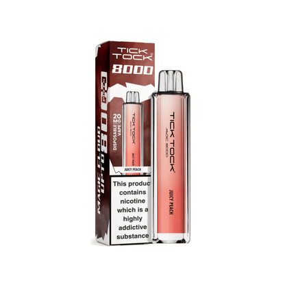 Tick Tock Magic 8000 Puffs Prefilled Pod Kit Box of 5 - Vapewholesalesupplier