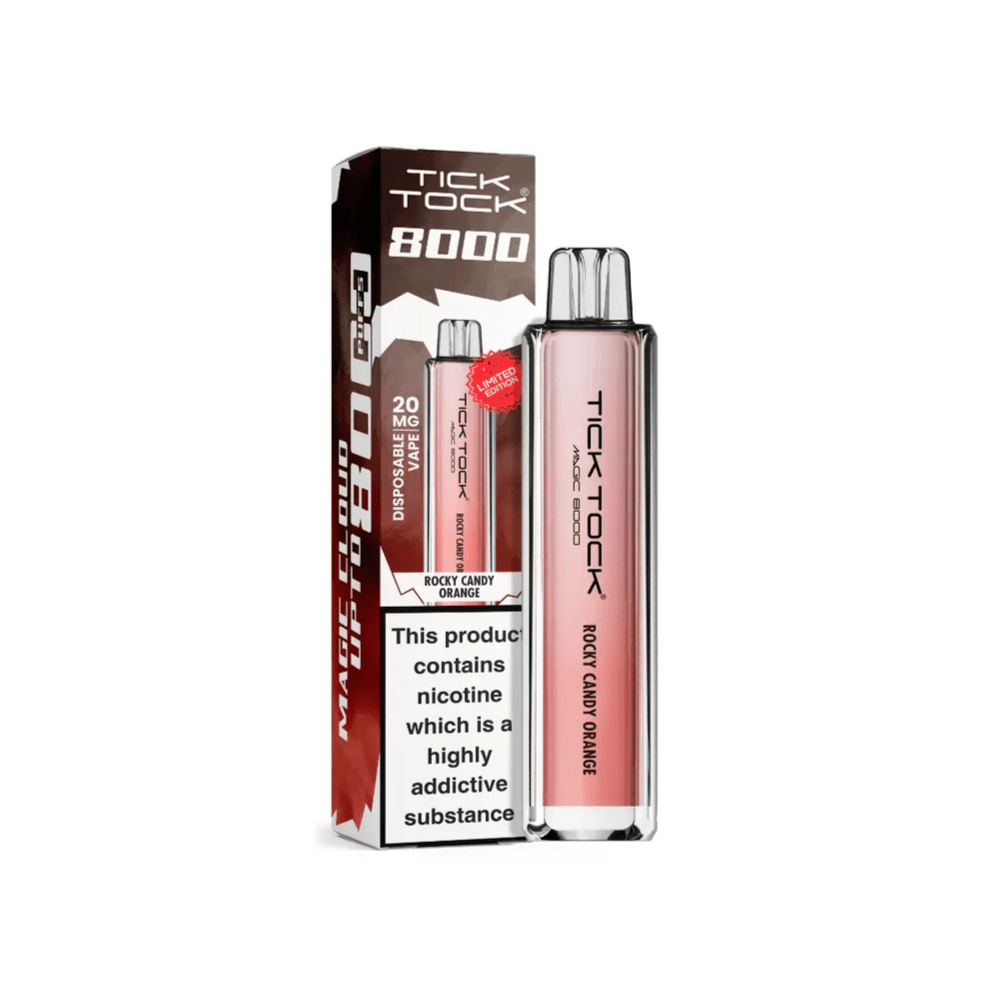 Tick Tock Magic 8000 Puffs Prefilled Pod Kit Box of 5 - Vapewholesalesupplier