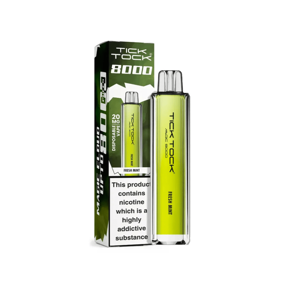 Tick Tock Magic 8000 Puffs Prefilled Pod Kit Box of 5 - Vapewholesalesupplier