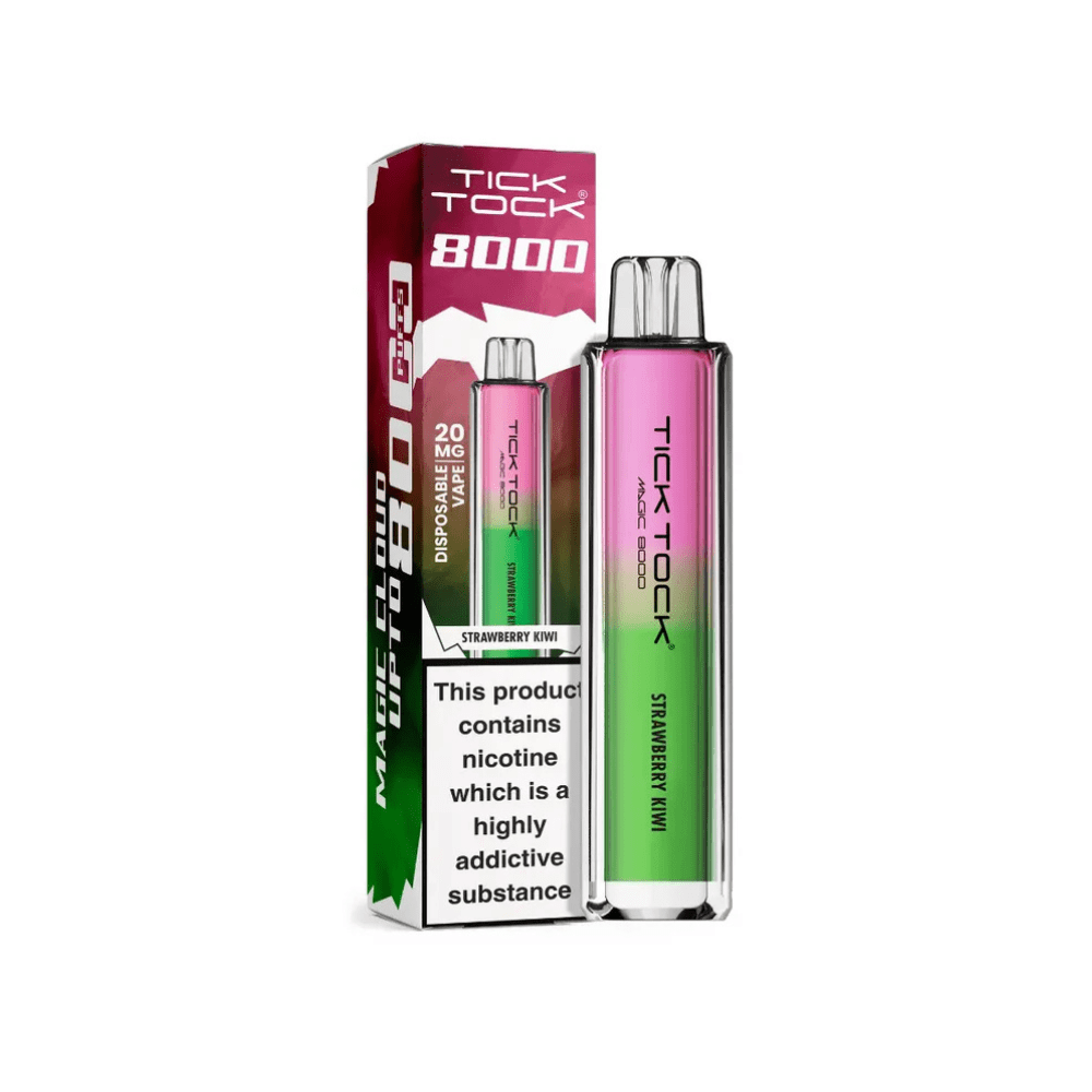 Tick Tock Magic 8000 Puffs Prefilled Pod Kit Box of 5 - Vapewholesalesupplier