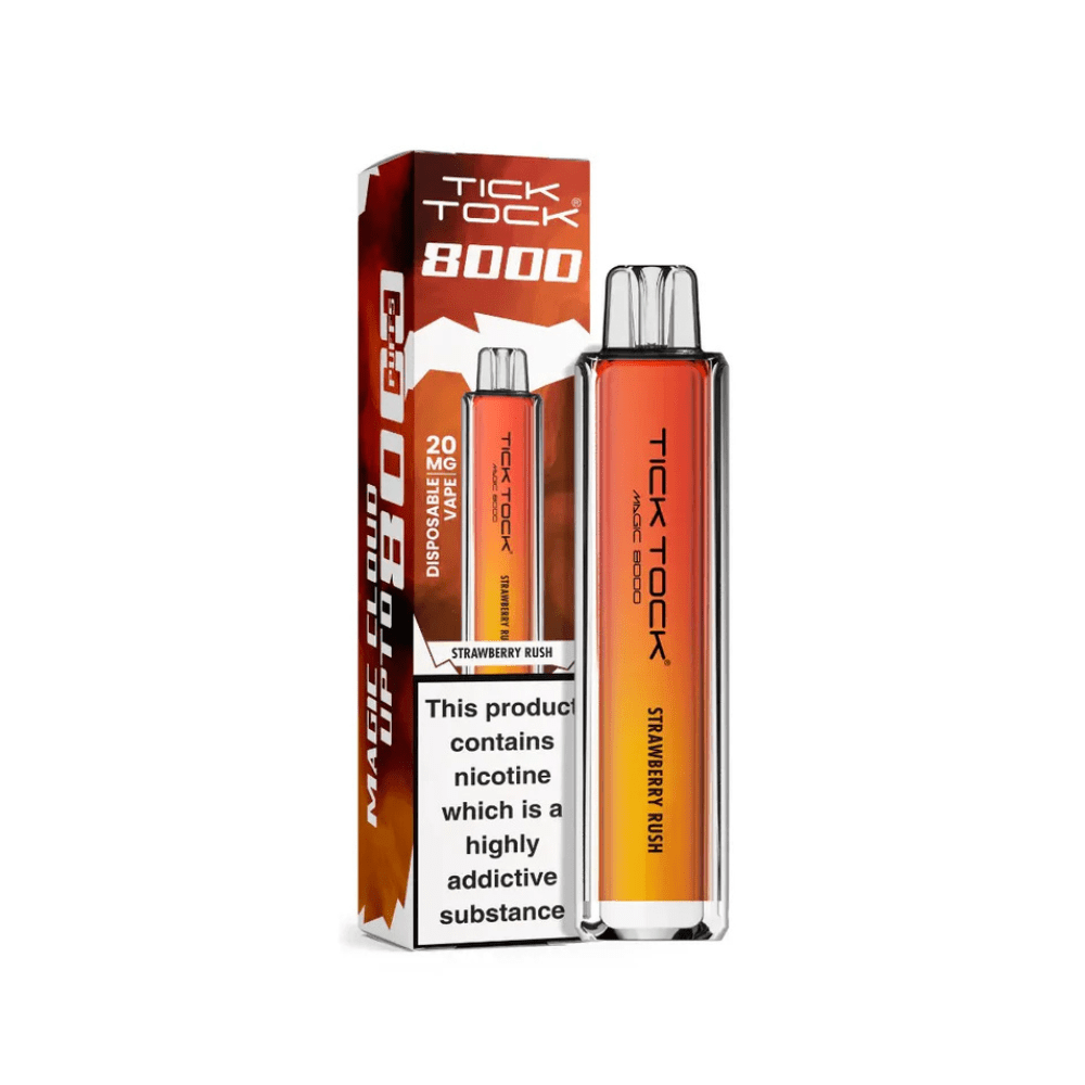 Tick Tock Magic 8000 Puffs Prefilled Pod Kit Box of 5 - Vapewholesalesupplier