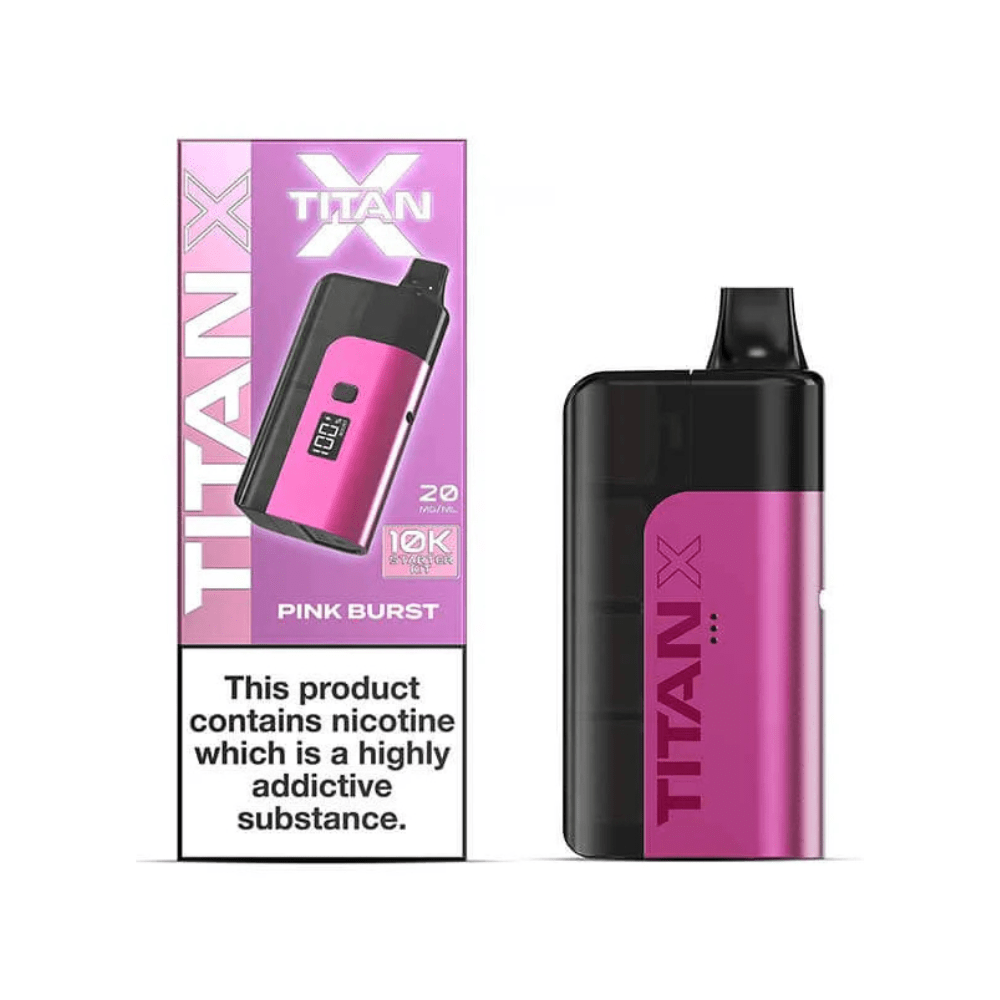 Titan X Prefilled Pod Vape Kit - Box of 5 - Vapewholesalesupplier