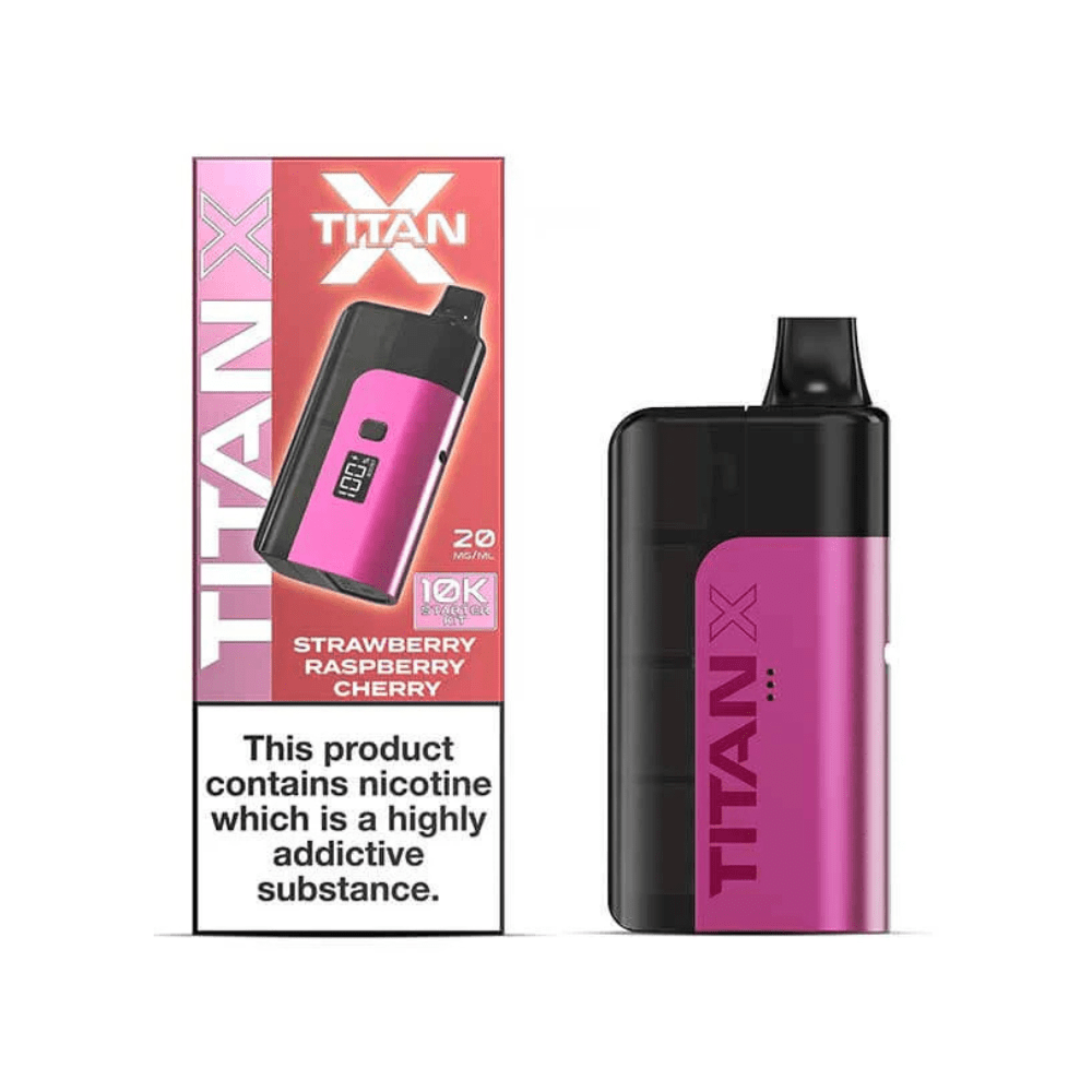 Titan X Prefilled Pod Vape Kit - Box of 5 - Vapewholesalesupplier