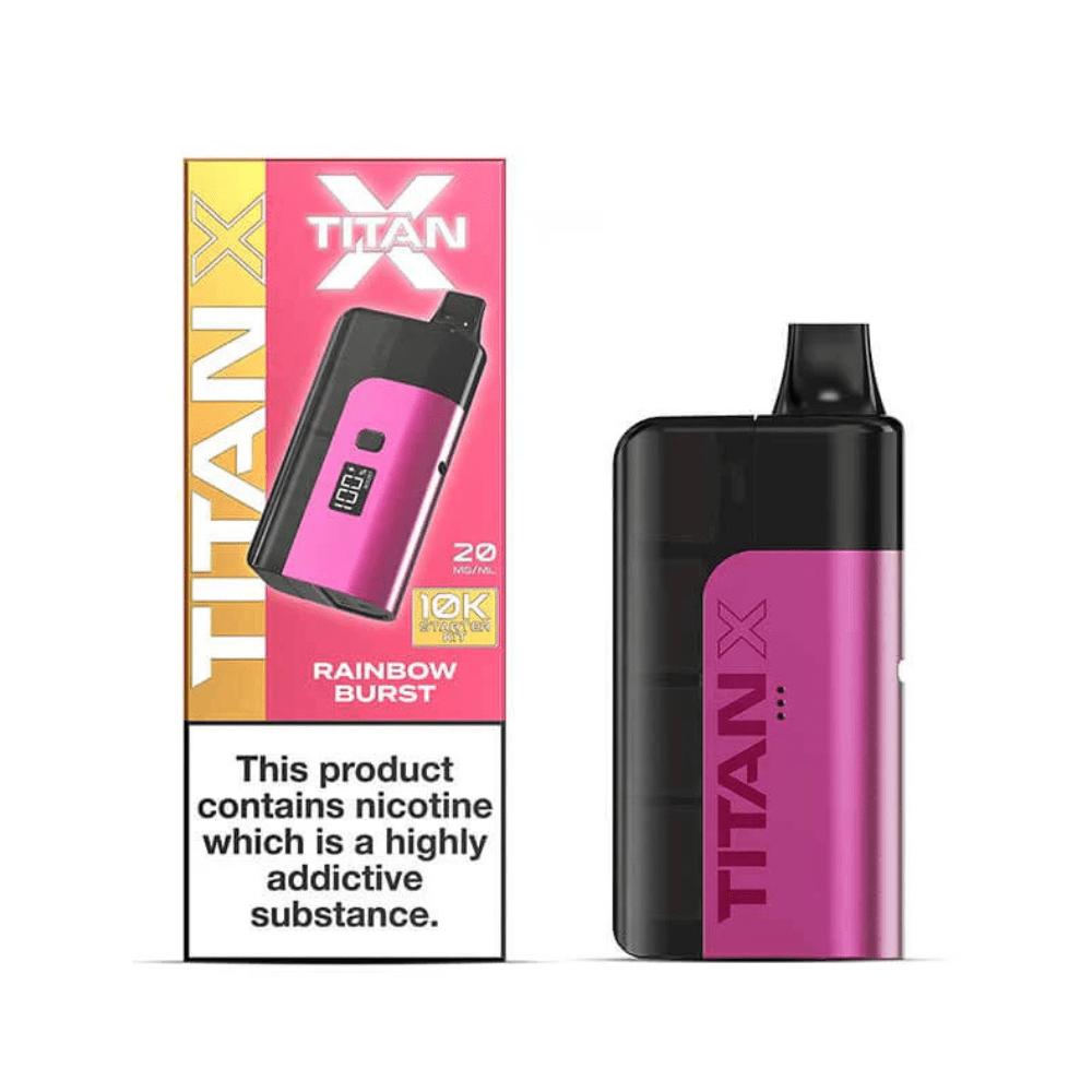 Titan X Prefilled Pod Vape Kit - Box of 5 - Vapewholesalesupplier