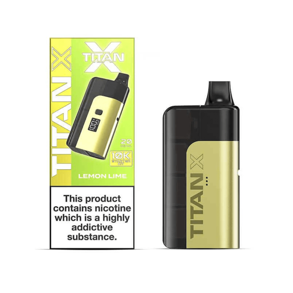 Titan X Prefilled Pod Vape Kit - Box of 5 - Vapewholesalesupplier