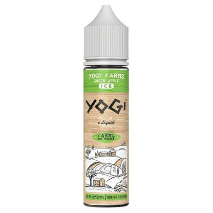 Yogi Ice 50ml Shortfill-Green Apple Ice-vapeukwholesale